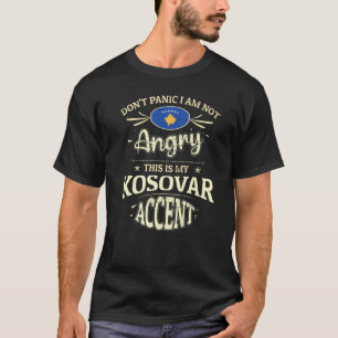 Kosovo-Flaggenstaaten für Kosovaren Männer und Fra T-Shirt