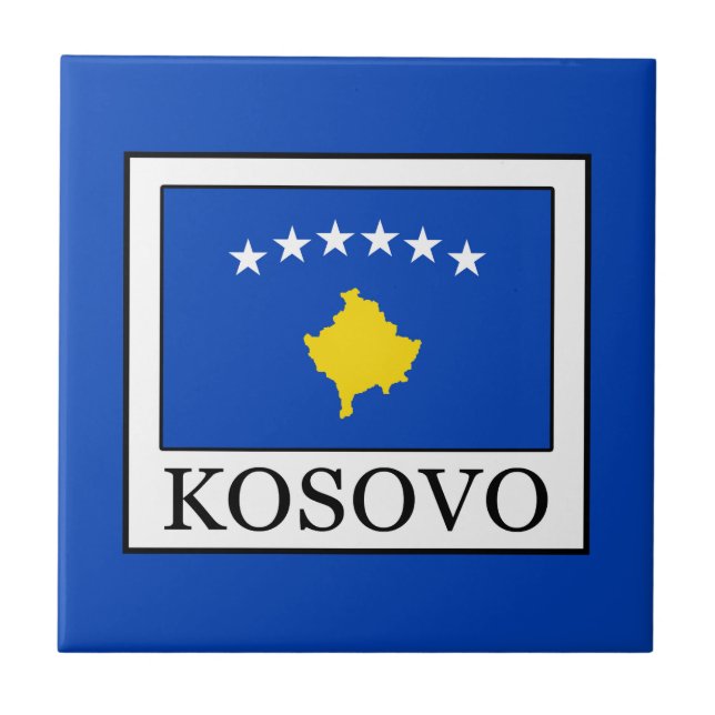 Kosovo Fliese (Vorderseite)