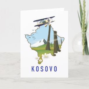 Kosovo-Karte Karte