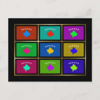 Kosovo Multihags Postkarte