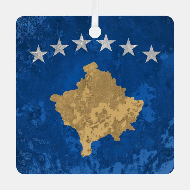Kosovo Ornament Aus Metall (Vorderseite)