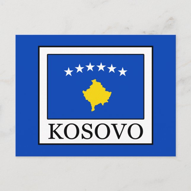 Kosovo Postkarte (Vorderseite)