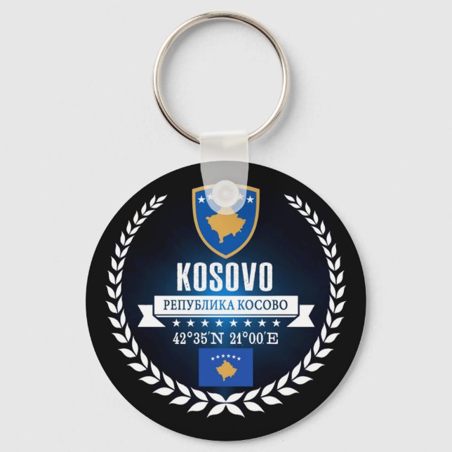 Kosovo Schlüsselanhänger (Vorderseite)