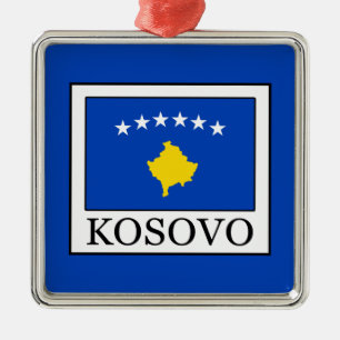 Kosovo Silbernes Ornament