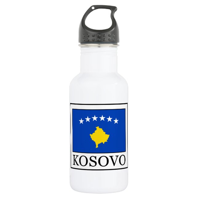 Kosovo Trinkflasche (Vorderseite)