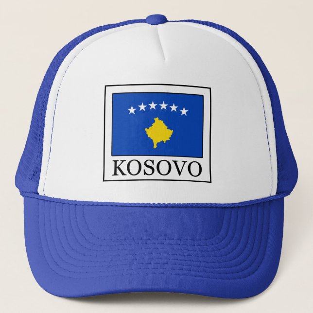 Kosovo Truckerkappe (Vorderseite)