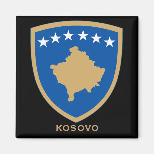Kosovo-Wappen-Magnet Magnet