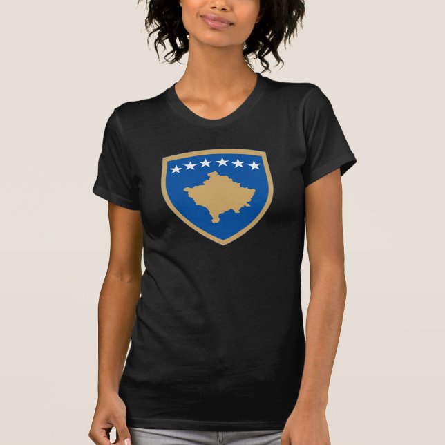 Kosovo-Wappen T-Shirt (Vorderseite)