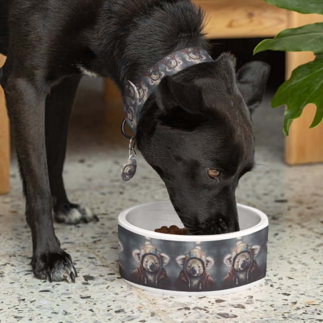 Kostbare Koala mit niedlichem Winterhut Napf (Von Creator hochgeladen)