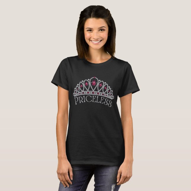 Kostbare Luxuskrone T-Shirt (Vorne ganz)