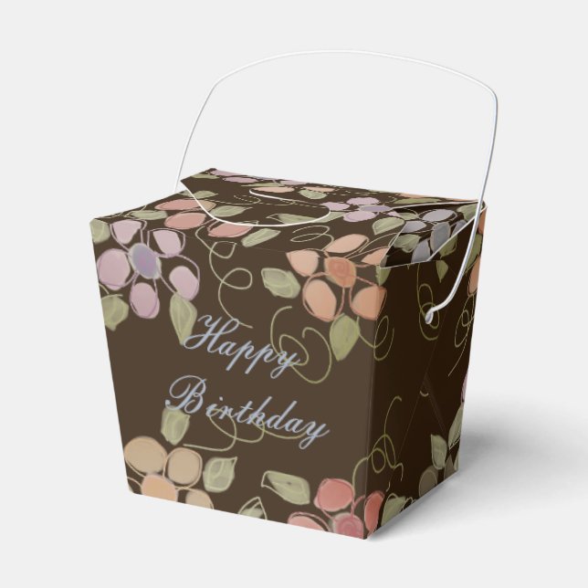 Kostbare Schokolade Flower Gevor Box Geschenkschachtel (Vorderseite)