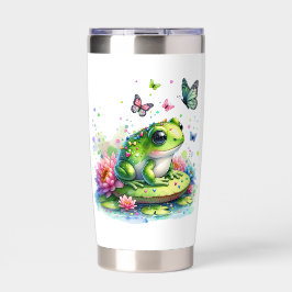 Kostbare Toad und Schmetterlinge Personalisiert Thermobecher
