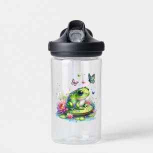 Kostbare Toad und Schmetterlinge Personalisiert Trinkflasche