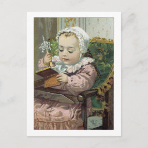 Kostbares Baby viktorianische Postkarte