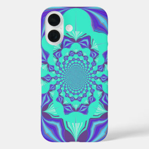 Kostbares Blau iPhone 16 Hülle