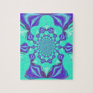 Kostbares Blau Puzzle