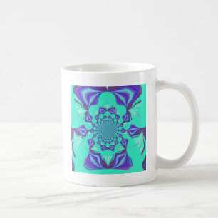 Kostbares Blau Tasse