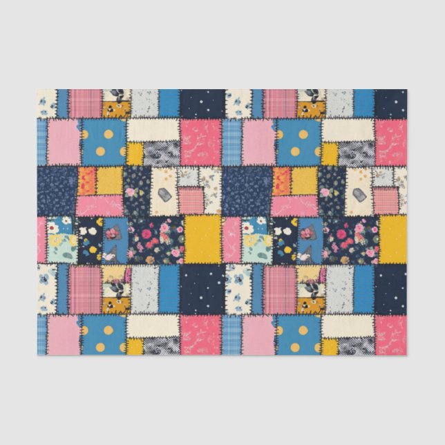 Kostbares Design, spielerisches Muster Seidenpapier (Vorderseite)