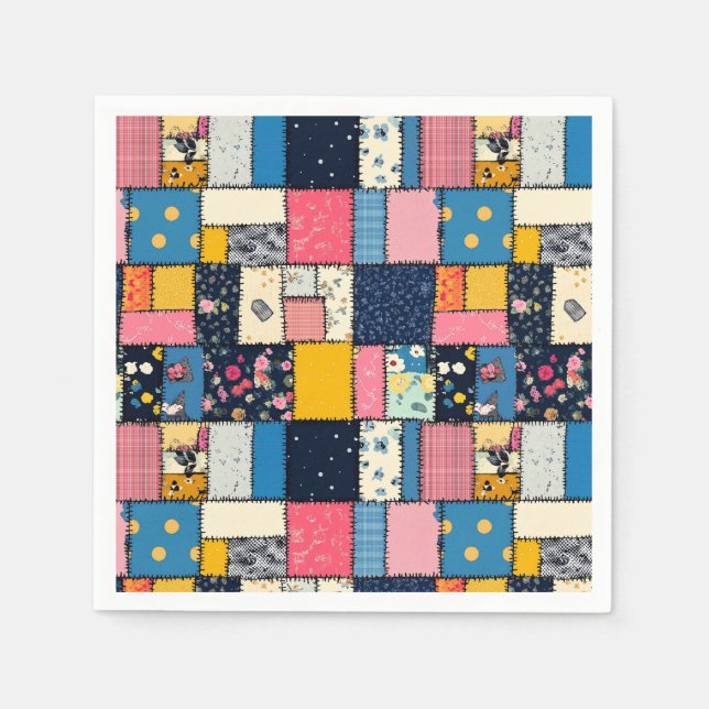 Kostbares Design, spielerisches Muster Serviette (Vorderseite)