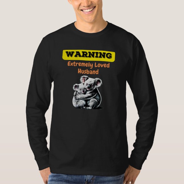 Kostbares Koala-Design: T-Shirt (Vorderseite)