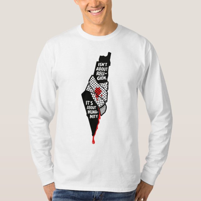 KOSTENFREIER PALESTINE-T - Shirt (Vorderseite)