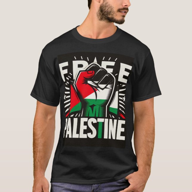 KOSTENFREIER PALESTINE-T - Shirt (Vorderseite)