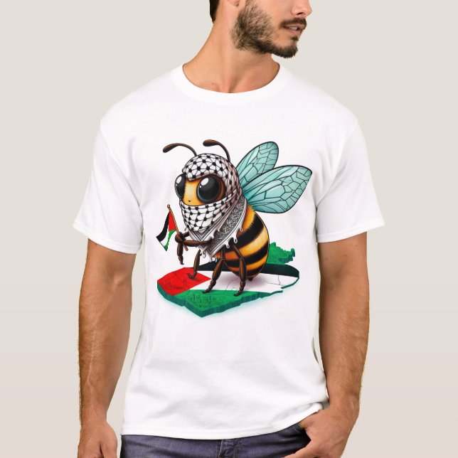 KOSTENFREIER PALESTINE-T - Shirt (Vorderseite)