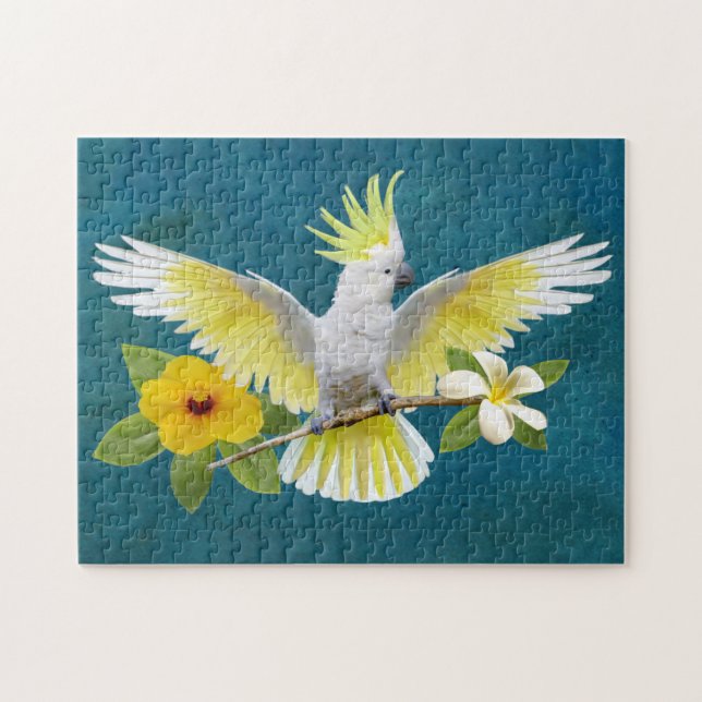 KOSTENFREIER SPIRIERTER COCKATOO PUZZLE (Horizontal)