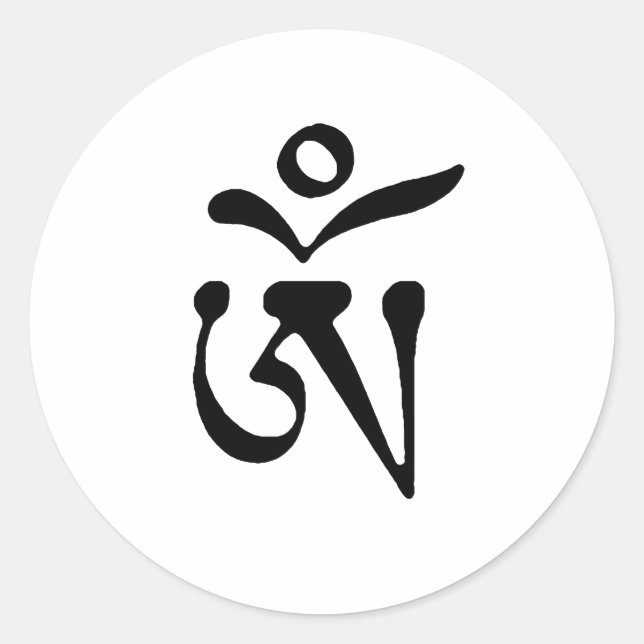 KOSTENFREIER TIBET RUNDER AUFKLEBER (Vorderseite)