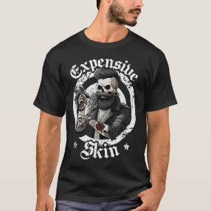 Kostengünstige Haut Funny Ink Künstlerin verkleide T-Shirt