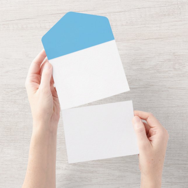 Kostengünstige Personalisierte Geschenke und indiv All In One Einladung (Abreißen)