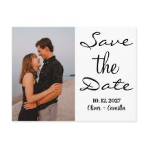 Kostengünstige Save the Date Hochzeitseinladungen