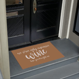 Kostengünstige Wine Funny Welcome Mat Fußmatte