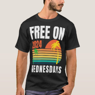 Kostenlos am Mittwoch USA-Flagge T-Shirt
