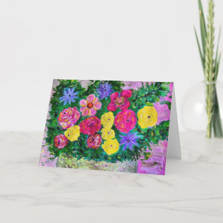 Kostenlos auf die Grußkarte klettern< Blank Inside Dankeskarte