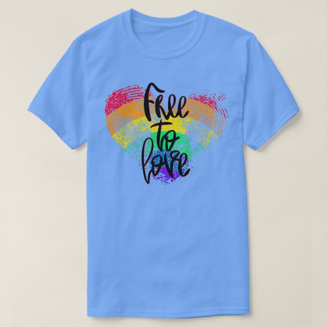 Kostenlos für die Liebe T-Shirt (Design vorne)
