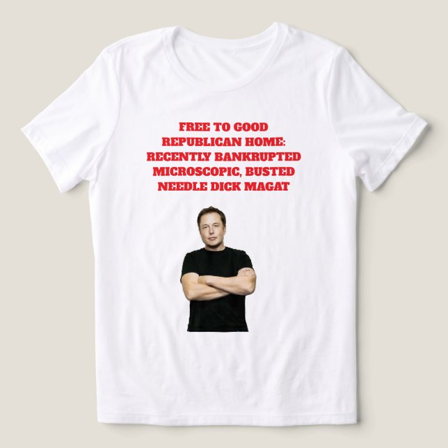 Kostenlos für republikanische Zuhause Basic T - Sh Tri-Blend Shirt (Design Vorderseite)