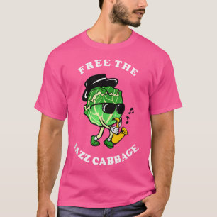 Kostenlos Jazz Cabbage - Jazz Cabbage Meme T-Shirt