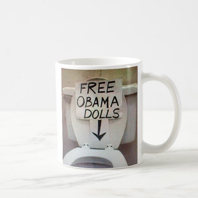 KOSTENLOS OBAMA DOLLS KAFFEETASSE (Rechts)