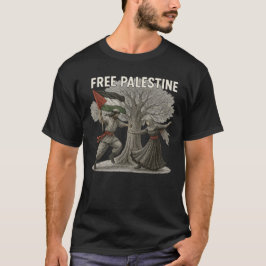 Kostenlos-Palästina-T-Shirt – Wurzeln der Freiheit T-Shirt