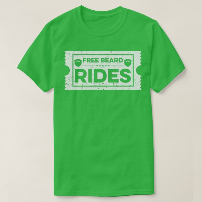 KOSTENLOSE BEARD RIDES Classic TShirt (Design vorne)