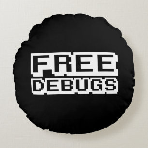 KOSTENLOSE DEBUGS RUNDES KISSEN