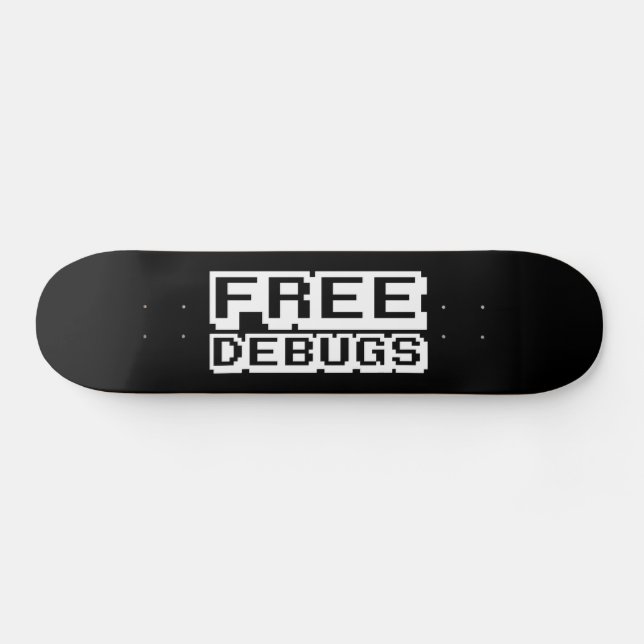 KOSTENLOSE DEBUGS SKATEBOARD (Horizontal)