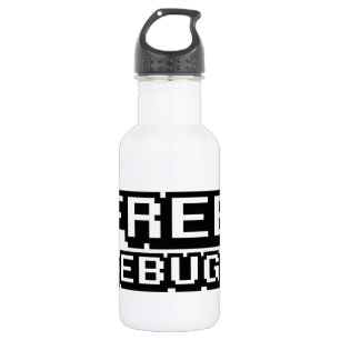 KOSTENLOSE DEBUGS TRINKFLASCHE
