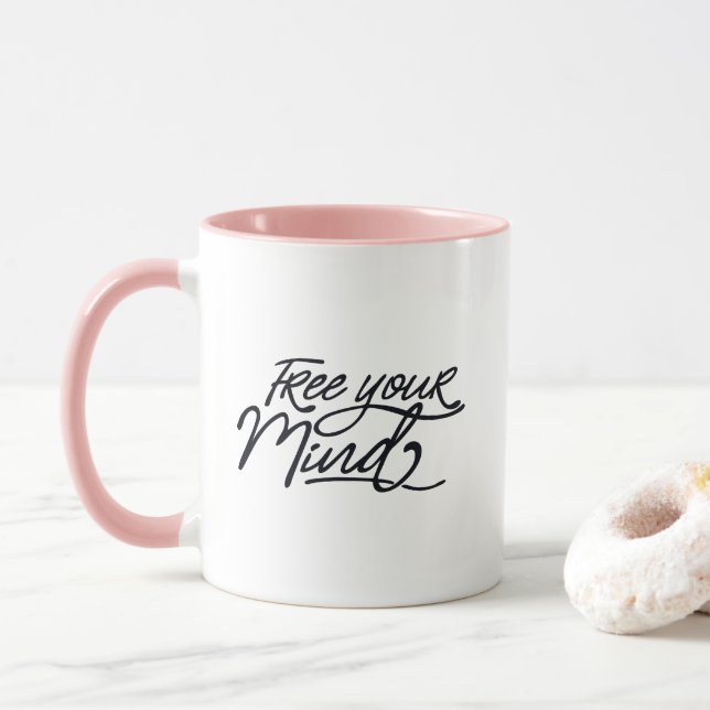 Kostenlose Einführung eines inspirierenden Yoga-Zi Tasse (Mit Donut)
