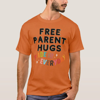 Kostenlose Elternumarmung Mädchen T-Shirt