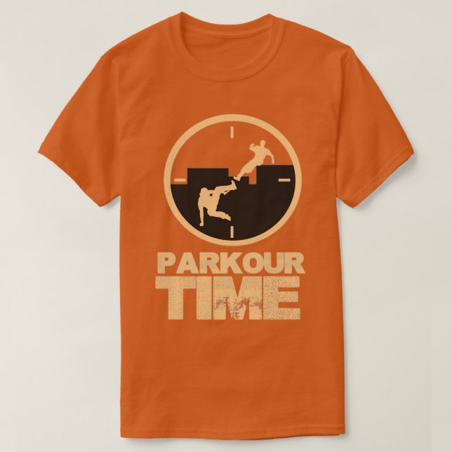 Kostenlose Geschenke für das Parkour Time Running T-Shirt (Design vorne)