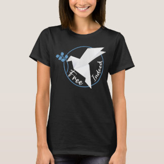 Kostenlose Herkunft von Vögeln aus Papierfalten T-Shirt