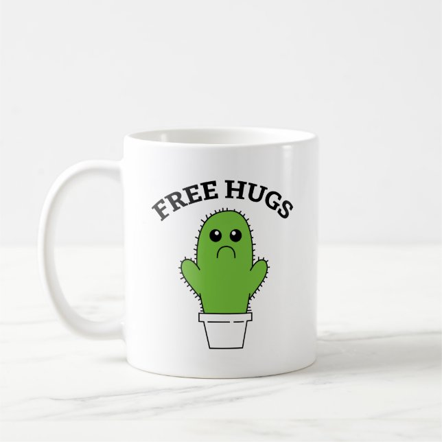 Kostenlose Hugs Coffee Tasse (Links)