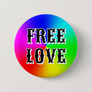 KOSTENLOSE LIEBE (Sie können die Wörter ändern) Button